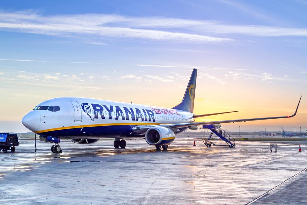 europes largest low cost airline trial flight entertainment wi fi ryanair