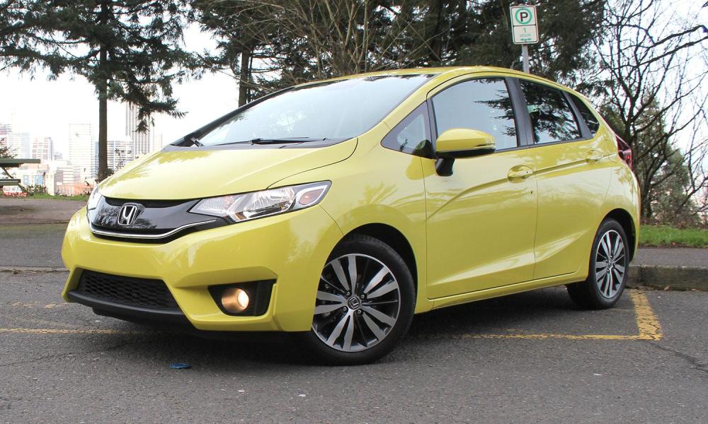 2015 Honda Fit front side angle