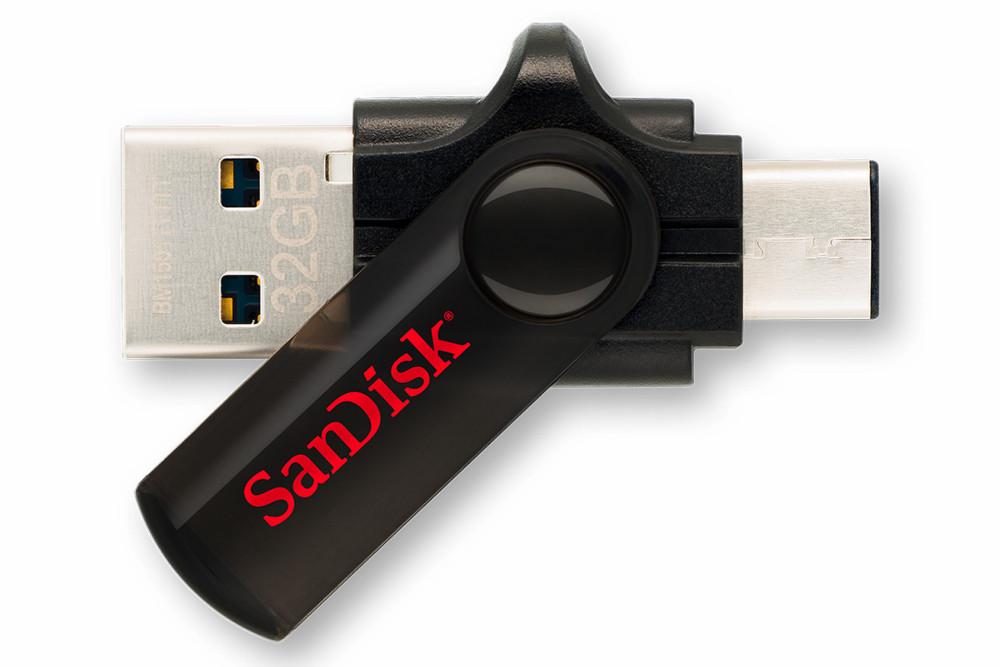 sandisk announces new next gen dual usb drive type c connector