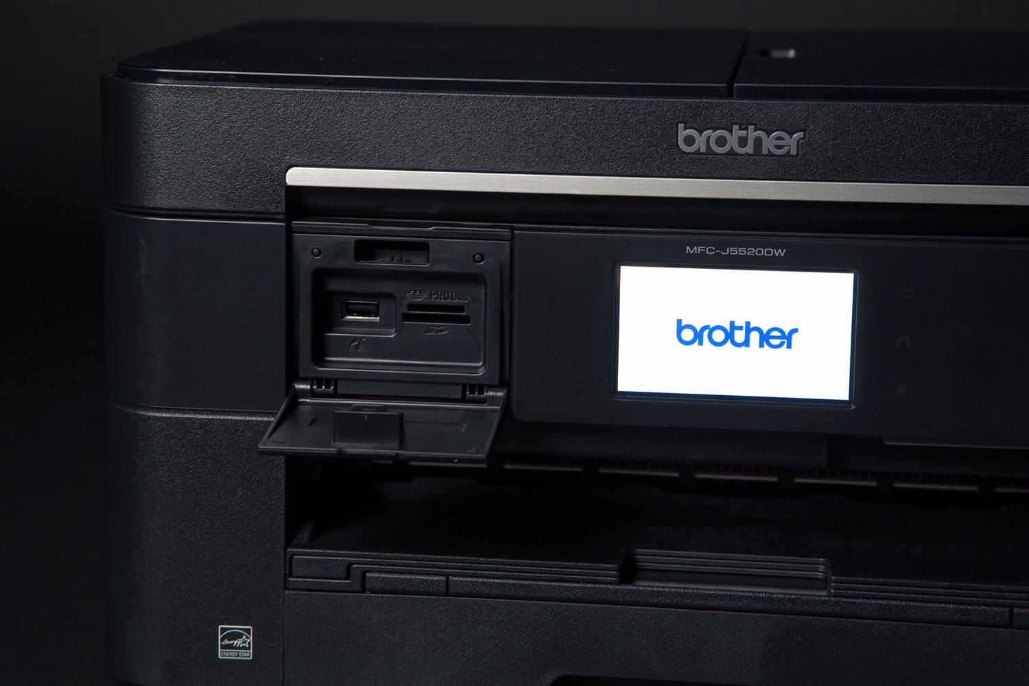 Brother Business Smart MFC J5520DW All In One Printer Review Digital   Brother MFC J5520DW Card Reader 