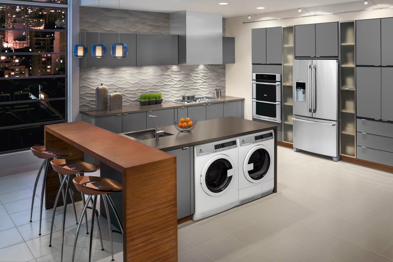 Compact Washers And Dryers Are Apartment Dwellers Dreams Digital Trends   Electrolux Compact Front Loading Washer And Dryer 