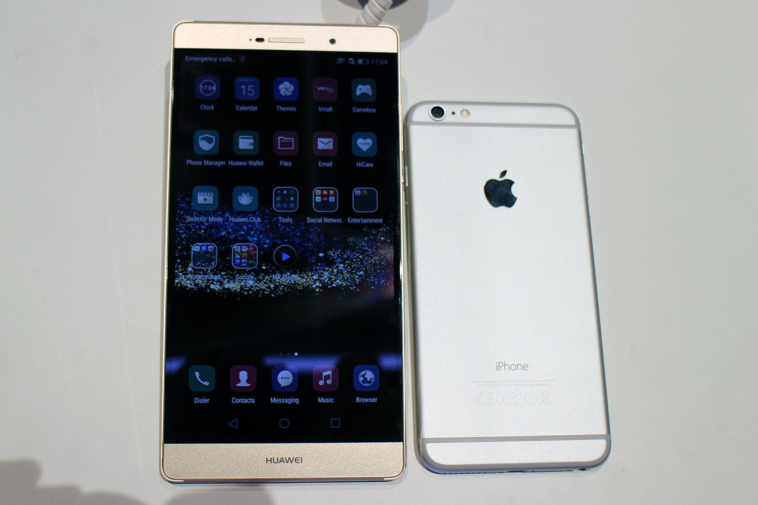 Hands On with the 6.8-inch Huawei P8 Max | Digital Trends