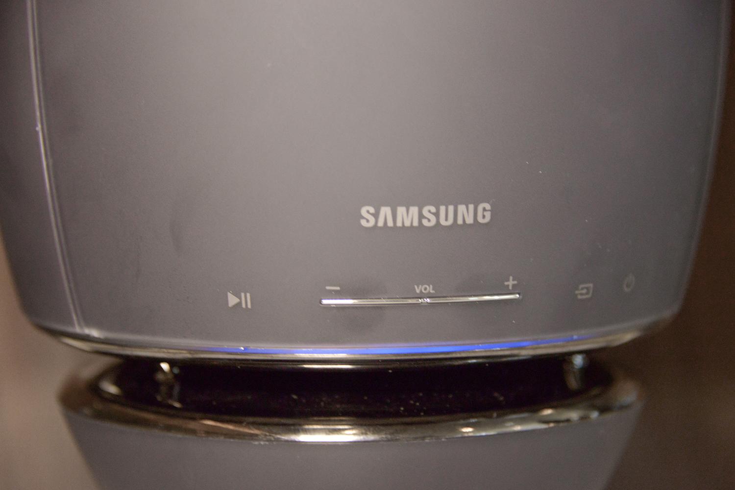 Samsung Radiant 360 wireless speaker Hands on video Digital Trends