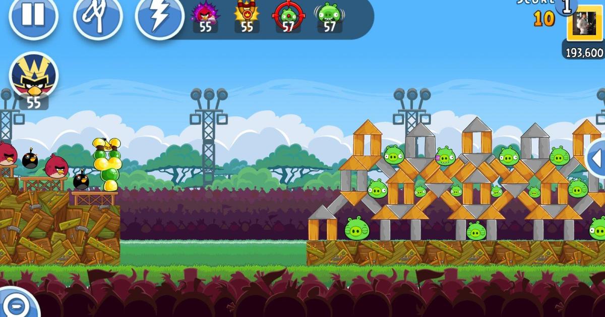 Downloaded Angry Birds Epic APK, but it's unable to fit the whole