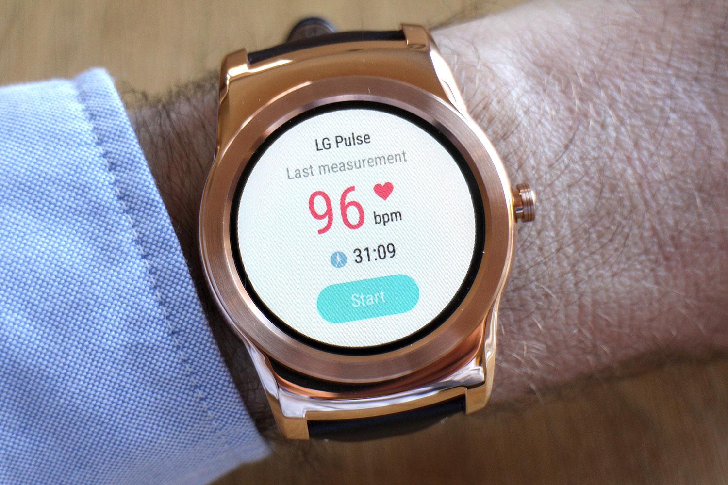 Lg smartwatch rose gold sale