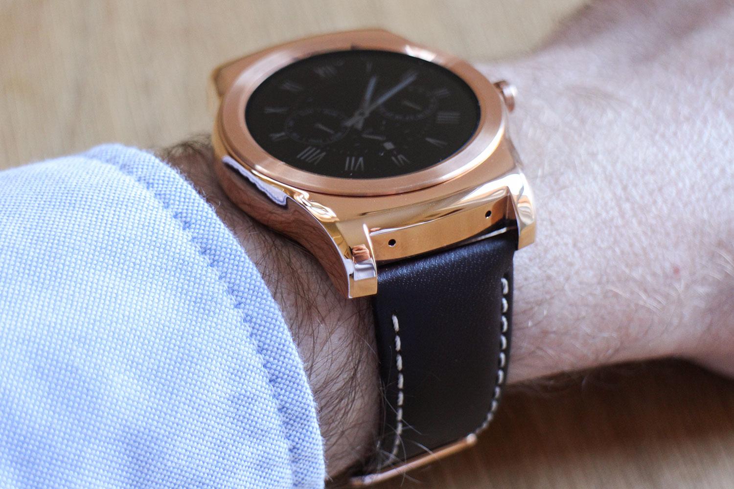 Lg watch store rose gold