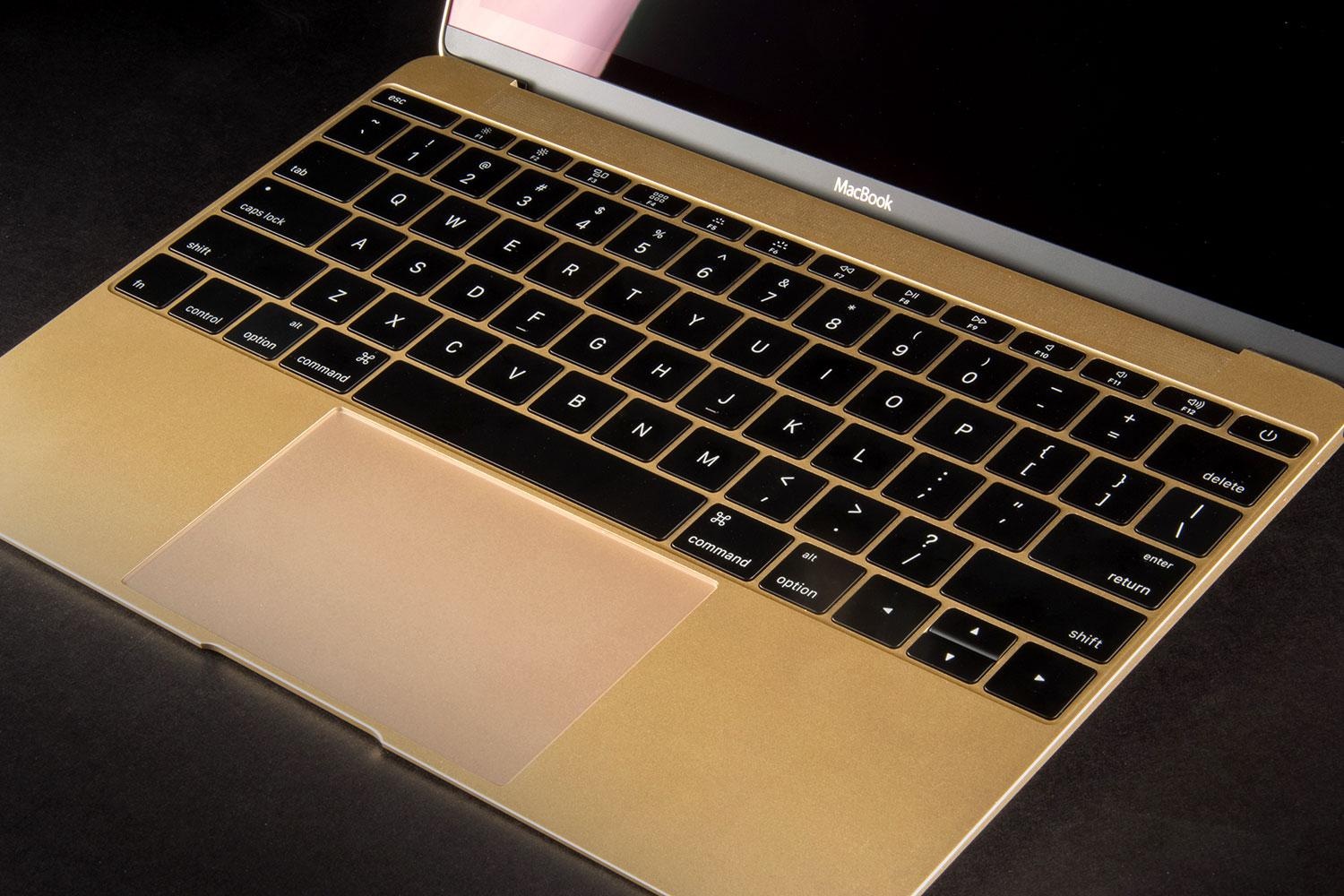 gold apple laptop