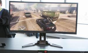 acer shows off 11k widescreen monitor setup new predator gaming rigs predatormonitor