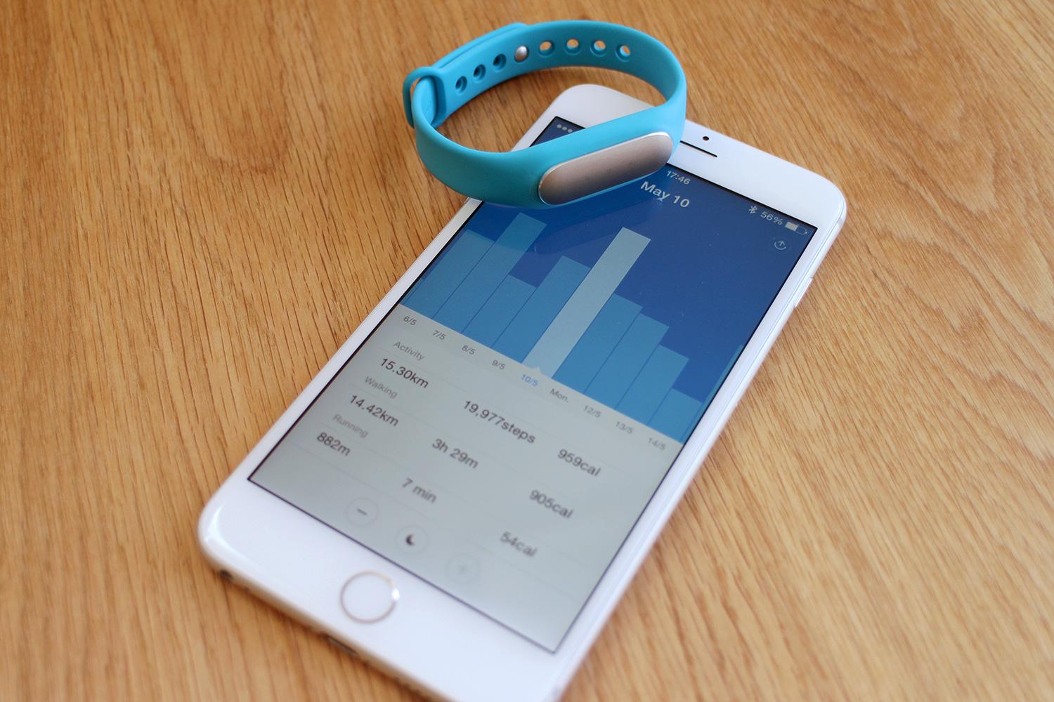 Mi band works online with iphone