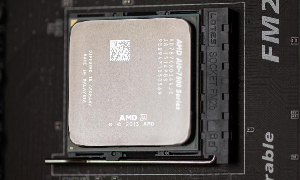 AMD A10 7870K review chip macro