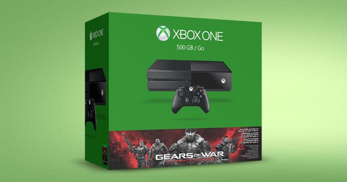 Xbox One 500GB Gears of War Ultimate Edition Console Bundle 