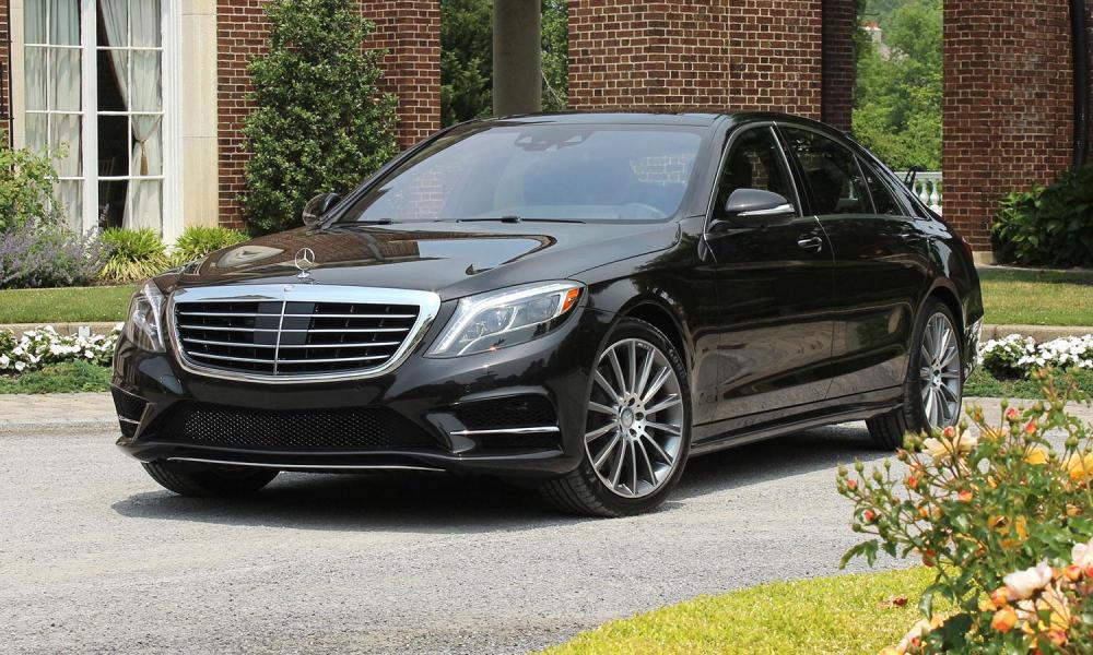 2015 Mercedes Benz S550 front angle