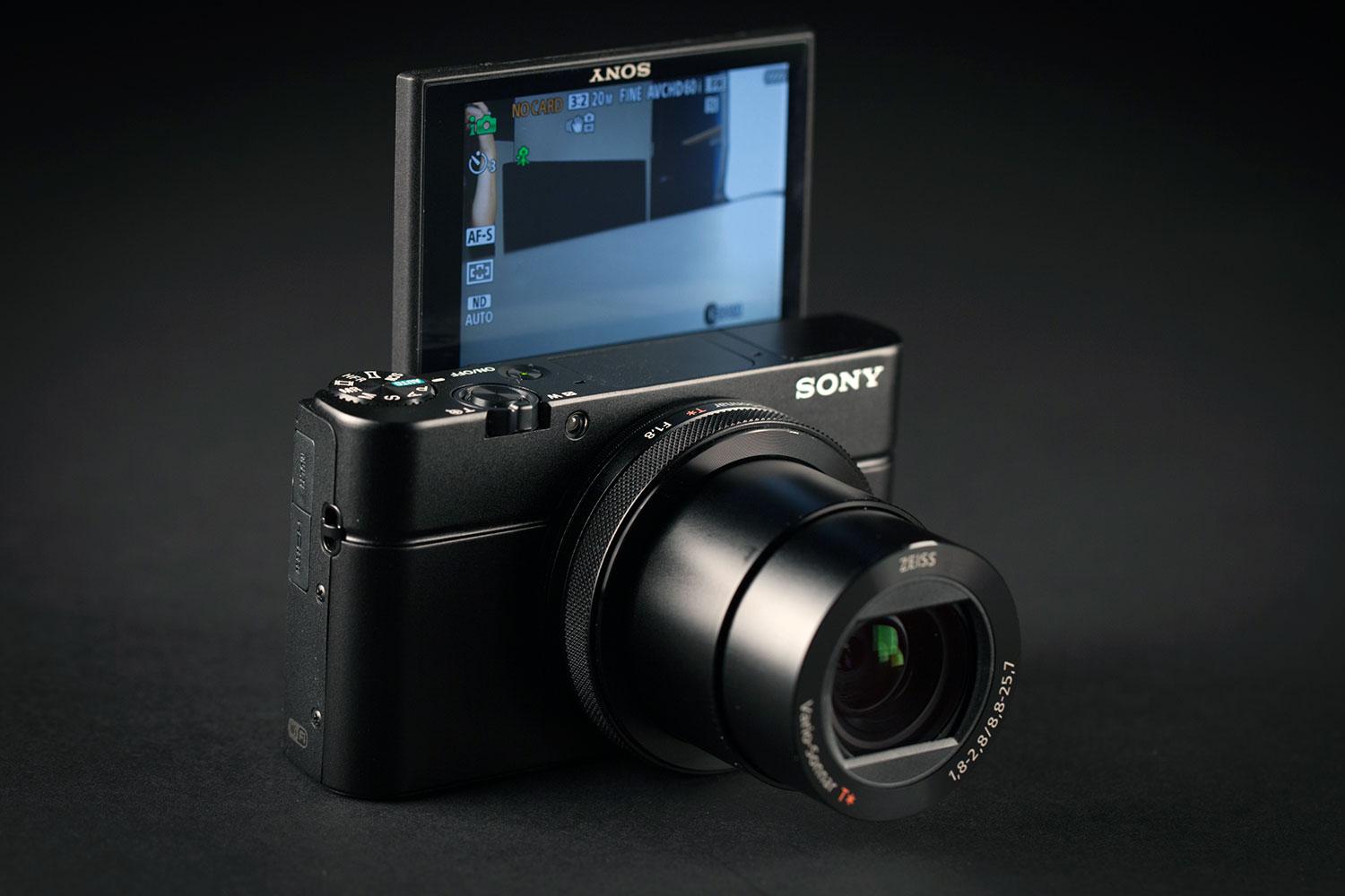 Sony Cyber-shot DSC-RX100 Va Camera, 4K, 20.1MP, 2.9x Optical Zoom, Wi-Fi