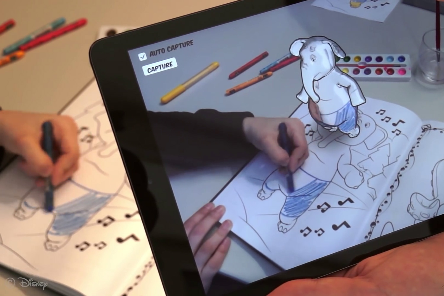 10 Magical Disney Coloring Book Augmented Reality Experiences