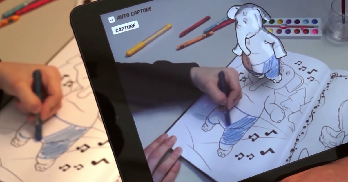 Disney Develops 3D Coloring Books Digital Trends