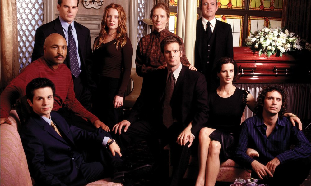 The cast of Six Feet Under.