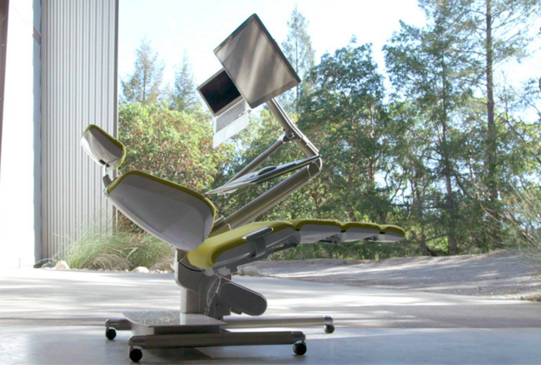 The $5,900 chair that lets you lay down on the job