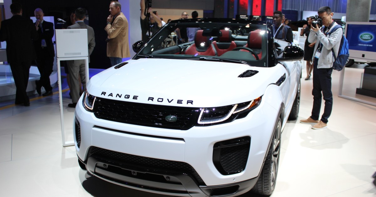 Range Rover Evoque Convertible | Video, Pictures, Specs | Digital Trends