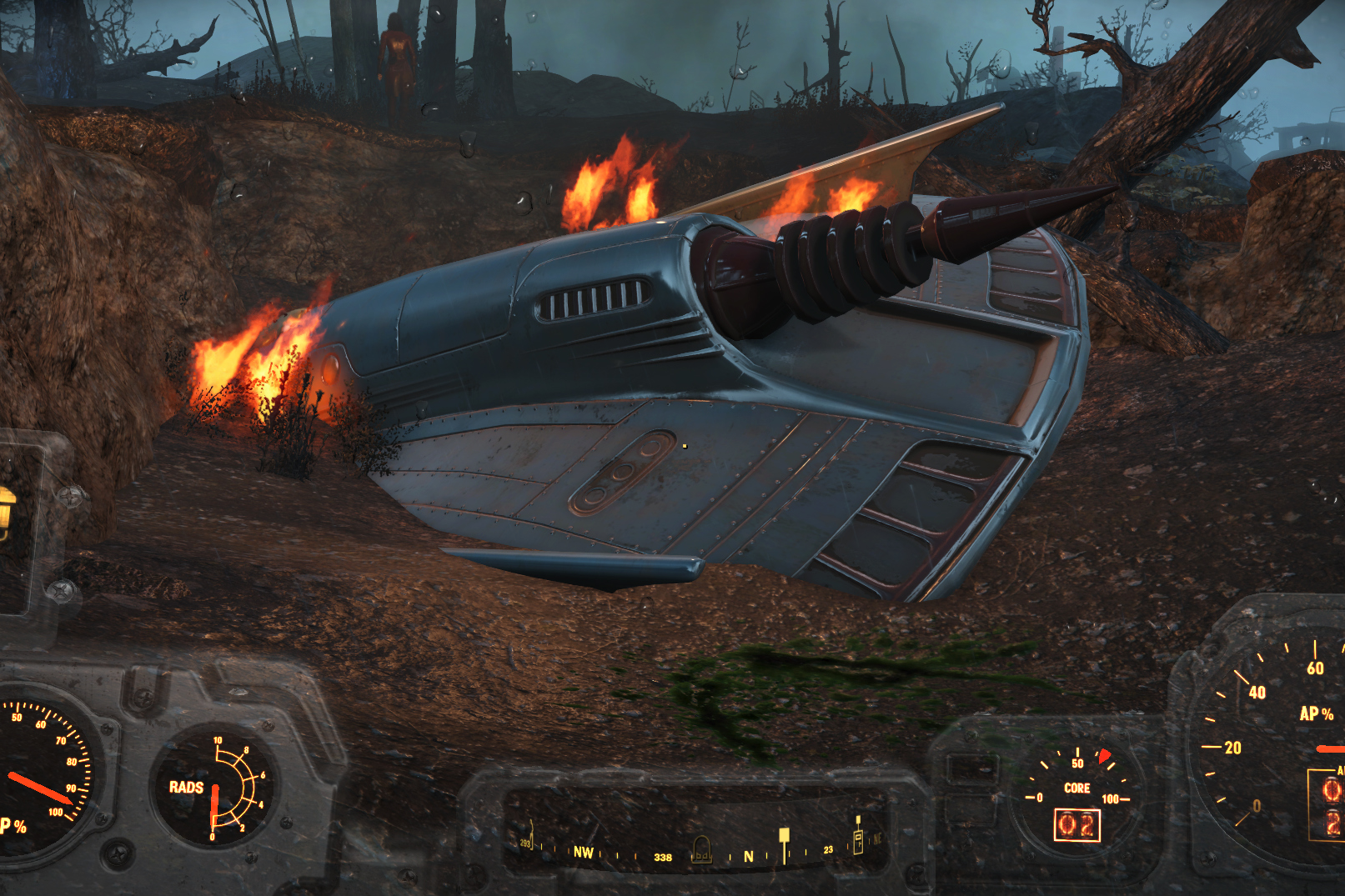 Fallout 4 летающий корабль фото 102