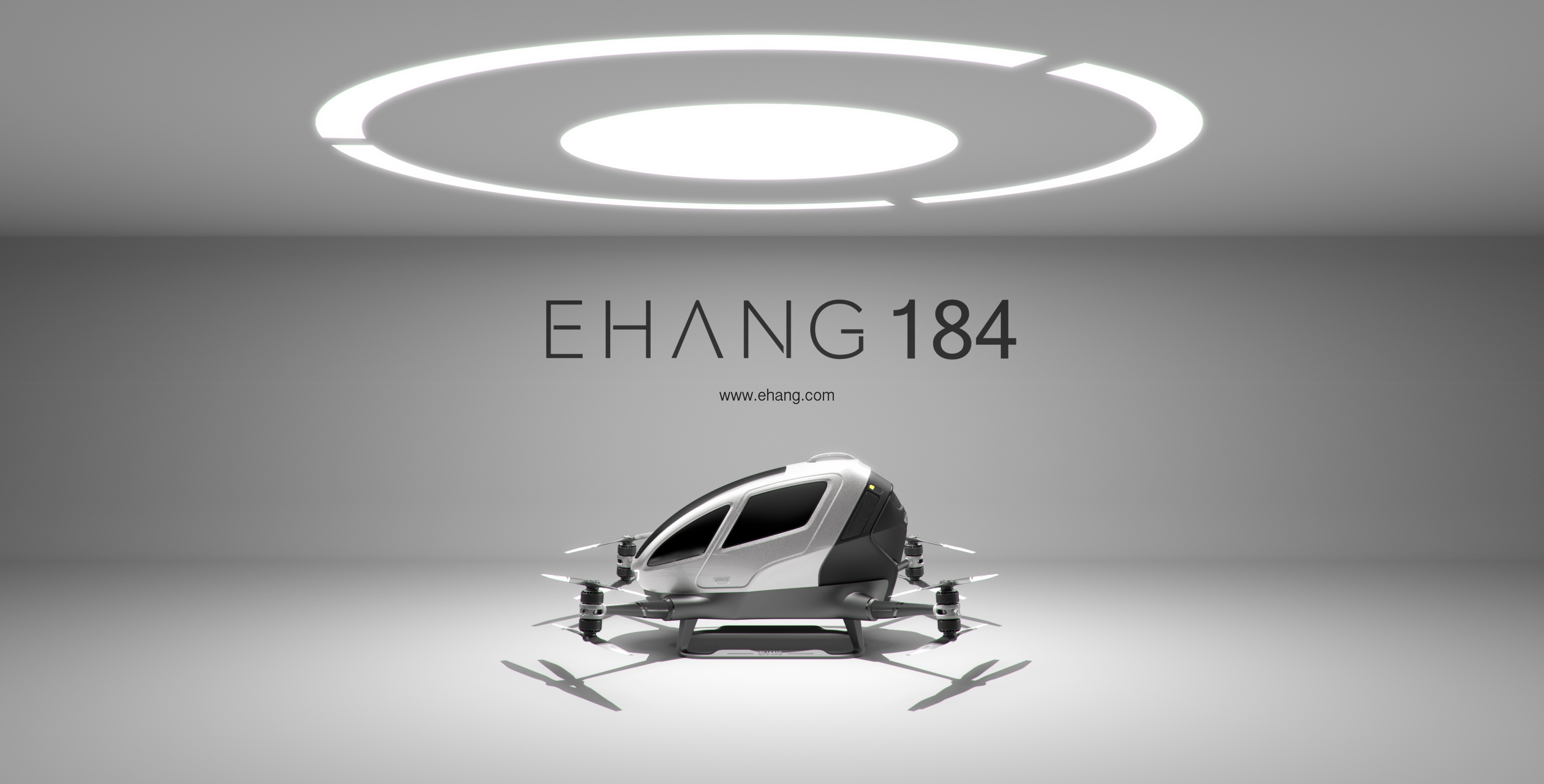 Ehang's 184 Drone Is A Fully Autonomous Single-passenger Flying Taxi ...