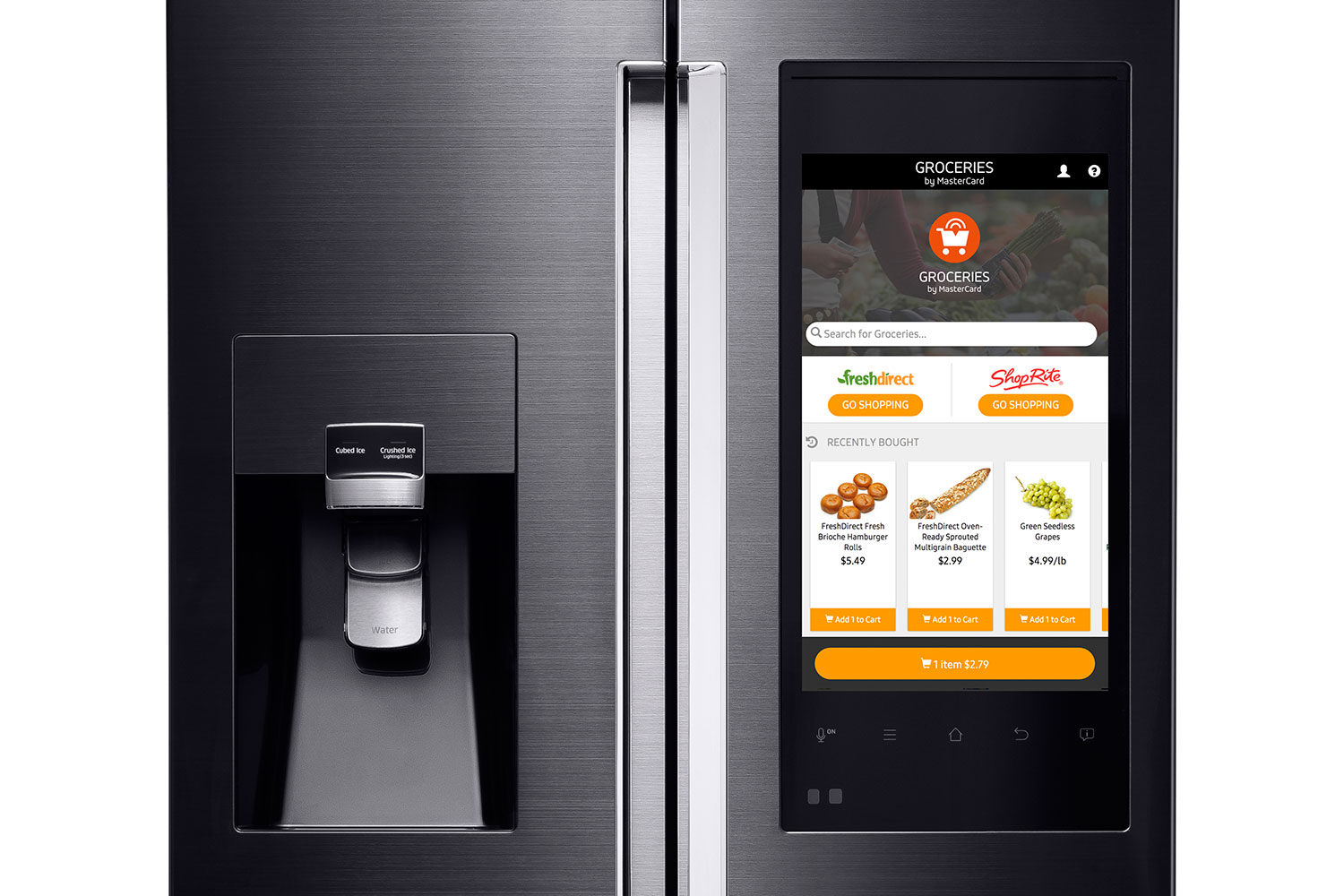 Samsung S Family Hub Smart Fridge Has A Big Touchscreen Digital Trends