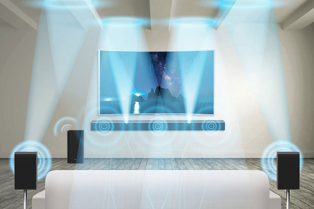 soundbar com dolby atmos