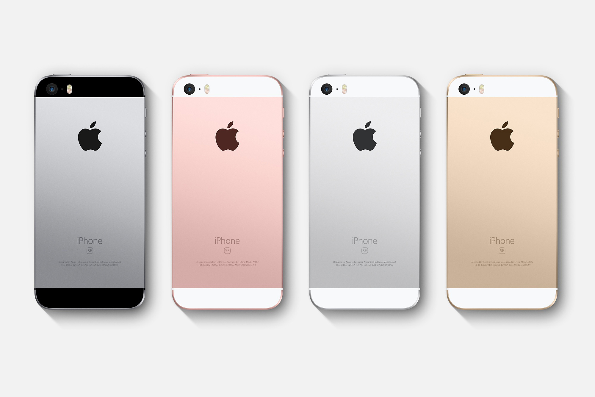 Several Apple iPhone SE 3s