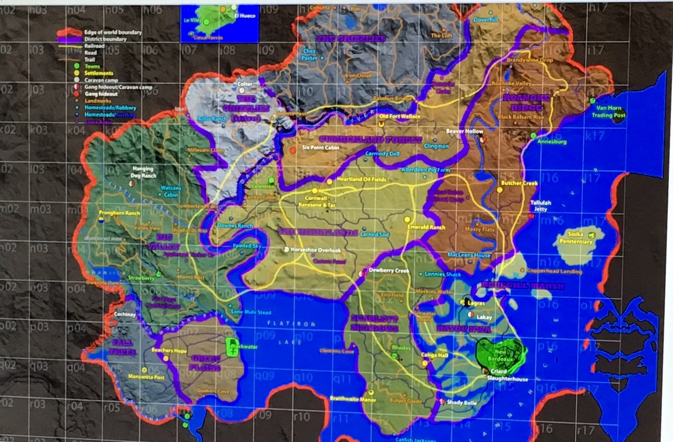 Report: Red Dead Redemption 2 World Map Leaked | Digital Trends