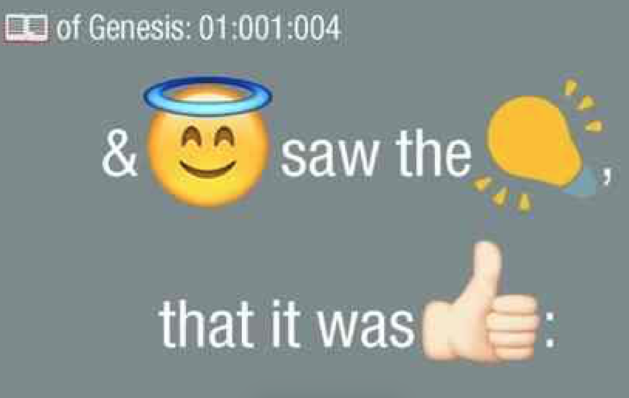 bible emoji iphone