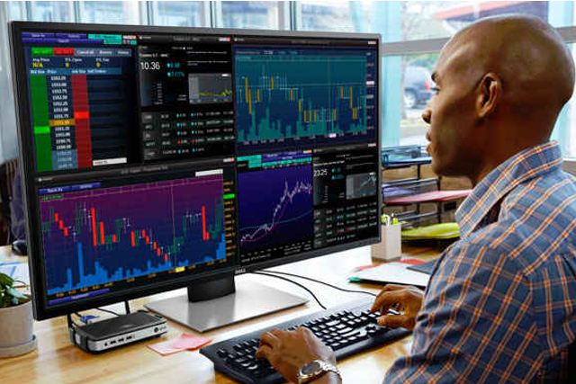 Dell's New Multi-Client Monitor, the P4317Q, Is a Big One