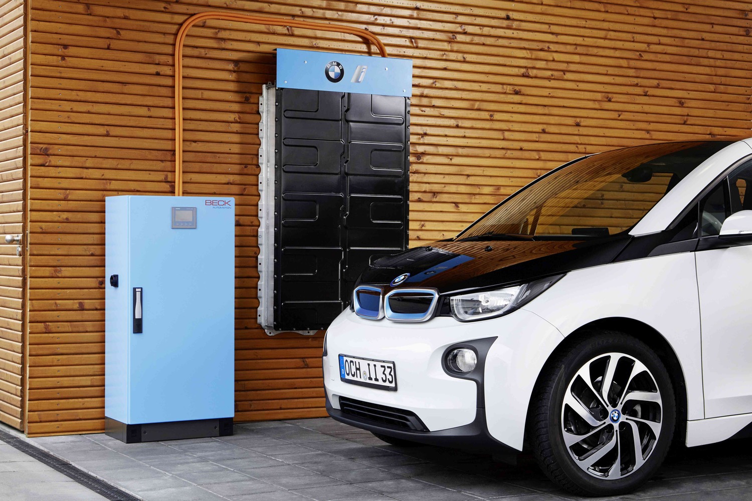 Electric car as home shop battery