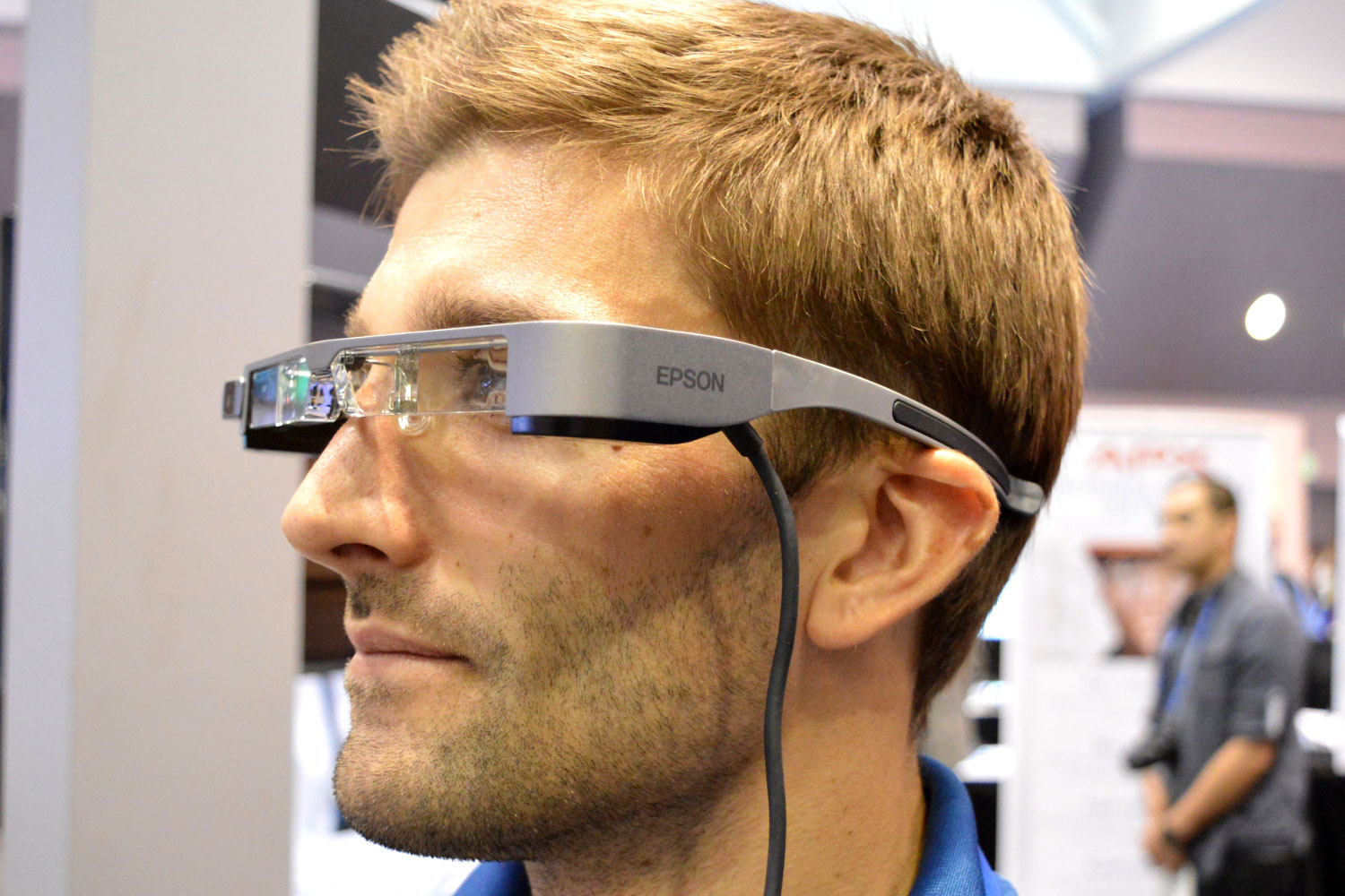 Hands-On: The Epson BT-300 Augmented Reality Headset | Digital Trends