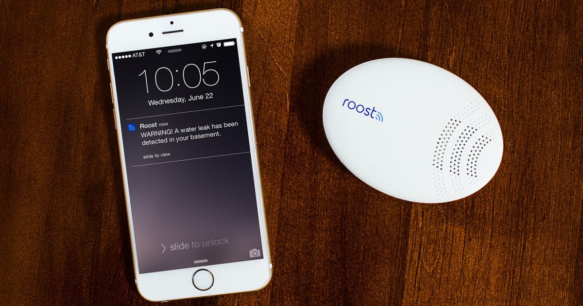 Roost Debuts Smart Water and Freeze Detector | Digital Trends