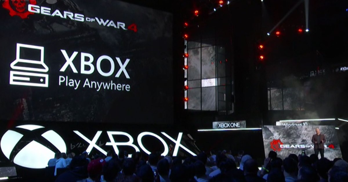 Gears of War 4 Is Cross-Buy, Cross-Play on Xbox One, Windows 1  Xbox  Play Anywhere allows you to play specific games you own on both Windows 10  and Xbox One with