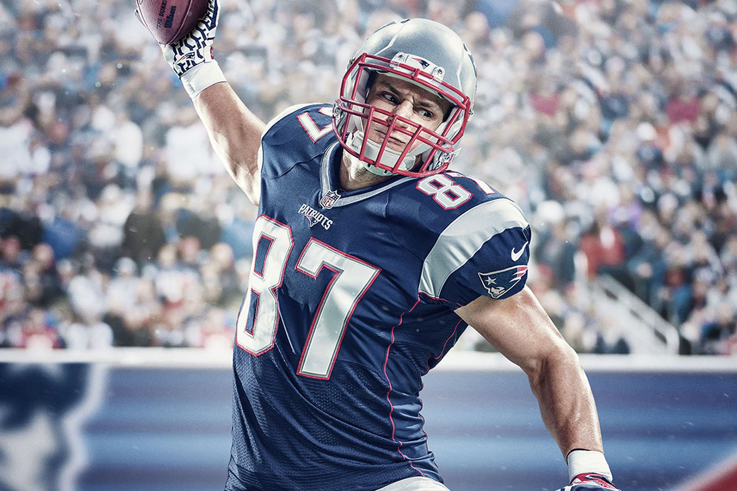 New England Patriots Rob Gronkowski will destroy Madden Curse