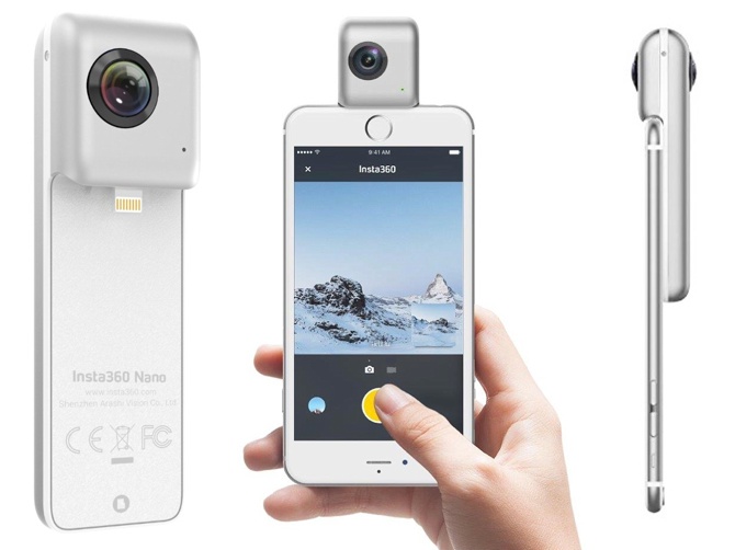 Insta360 Nano Lets you Live-Stream VR Video | Digital Trends