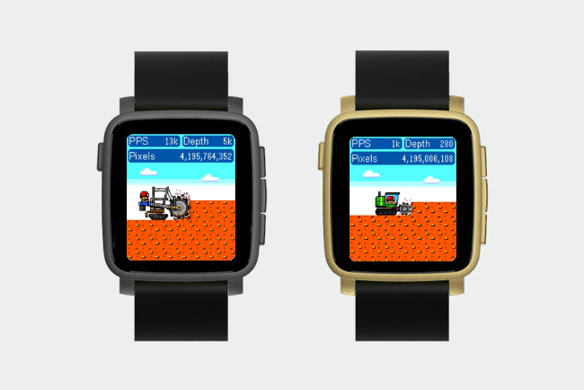 Pebble best sale watch video