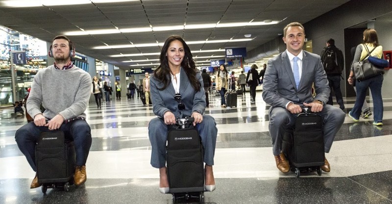 Modobag® - The World's ONLY Motorized, Smart, Connected Carry-on Luggage!