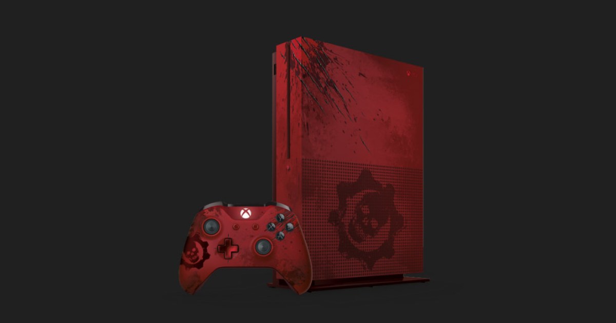 XBOX ONE S 2TB Gears of War 4 Limited Edition Console + Extra