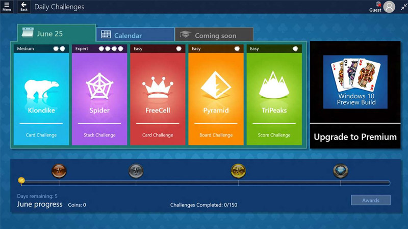 microsoft solitaire collection daily challenge sudoku