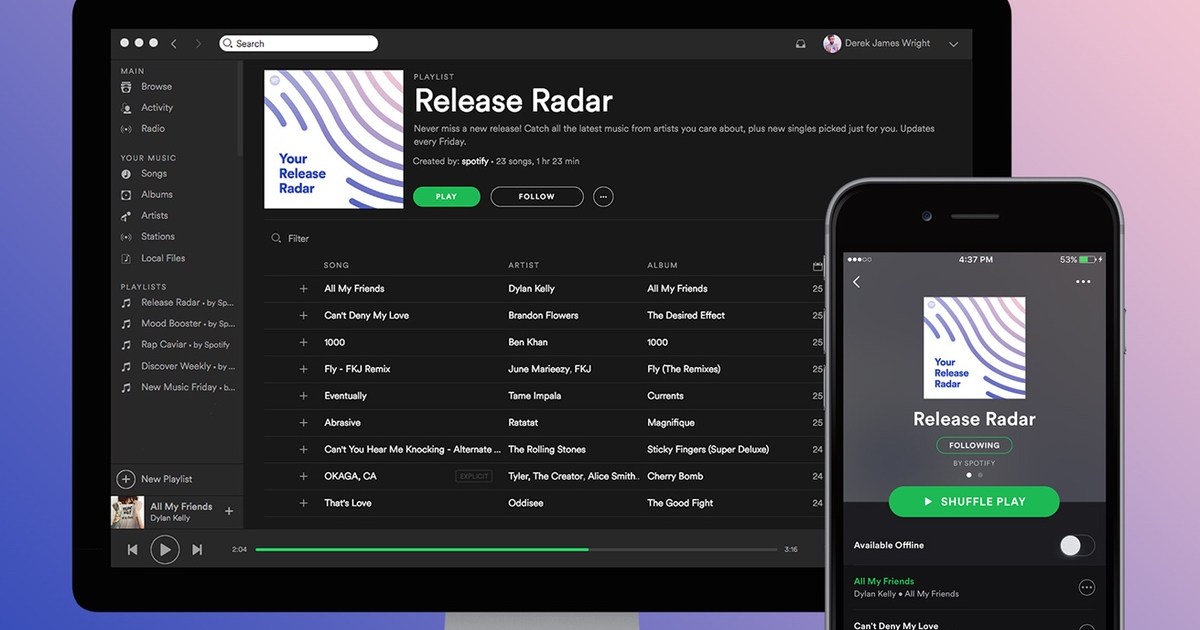 Launcher release. As it was Spotify.