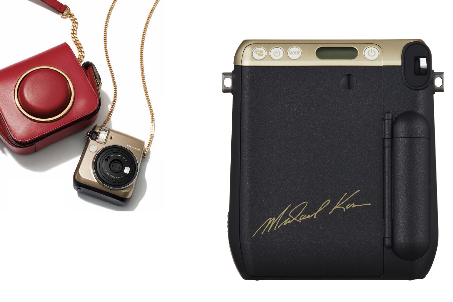 Fujifilm and Michael Kors Collaborate on Gold Instax Camera 