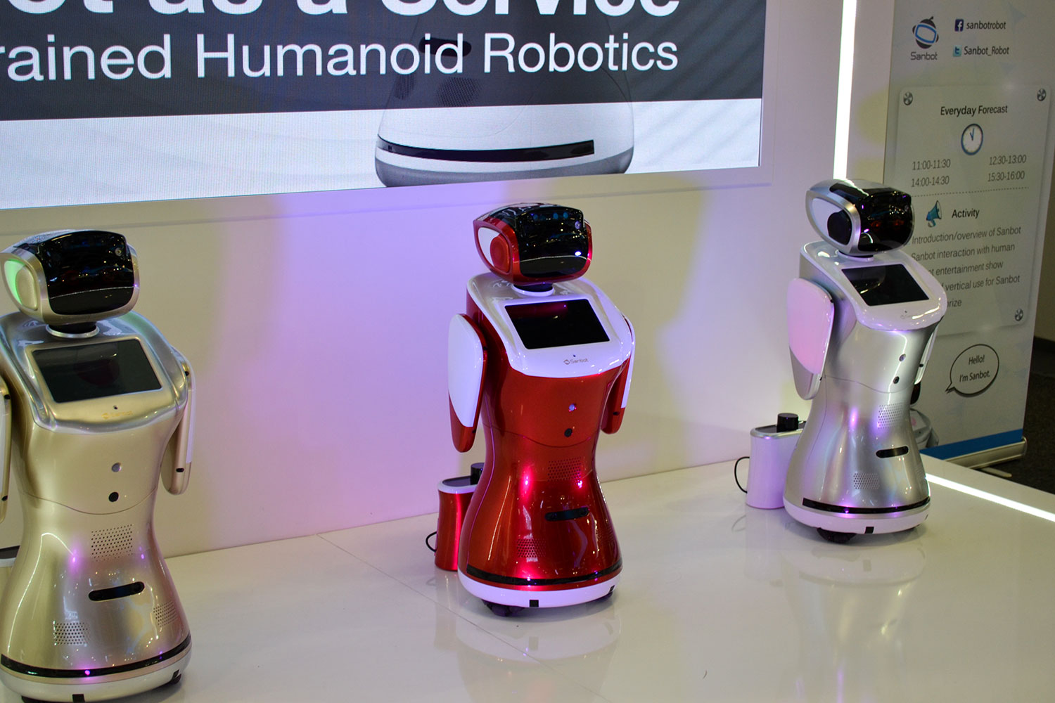 Qihan Robotics-as-a-Service Sanbot | Digital Trends