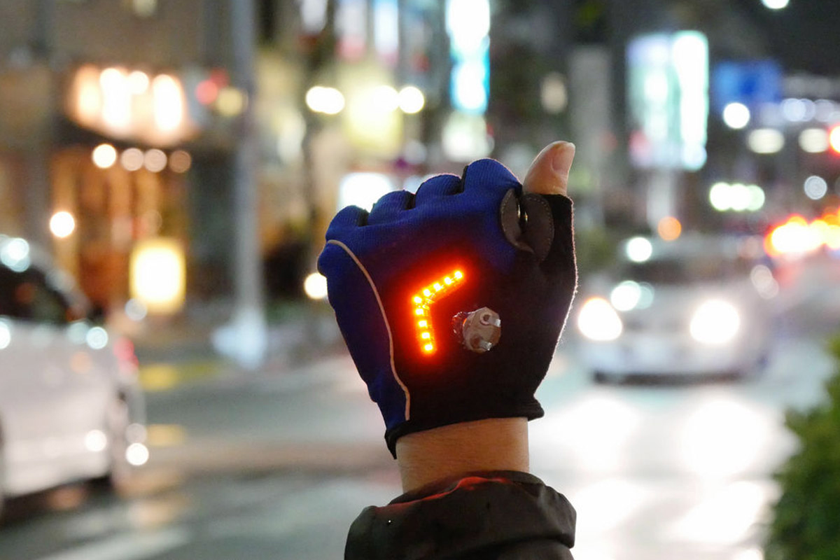 Zackees turn store signal gloves