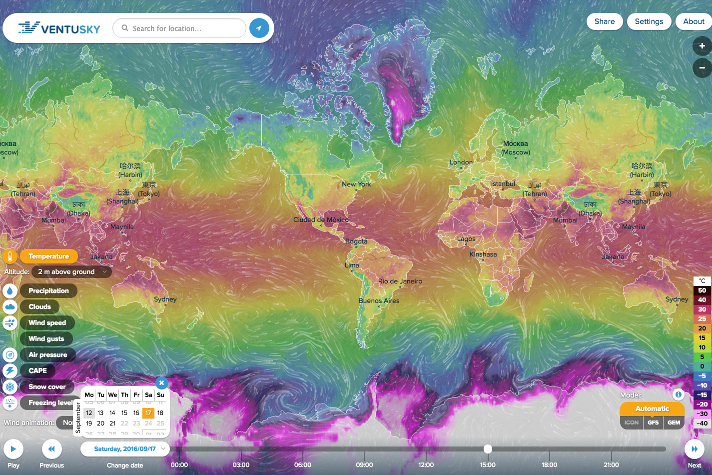 Ventusky Is A Beautiful Weather Map Quite Unlike Any Other | Digital Trends