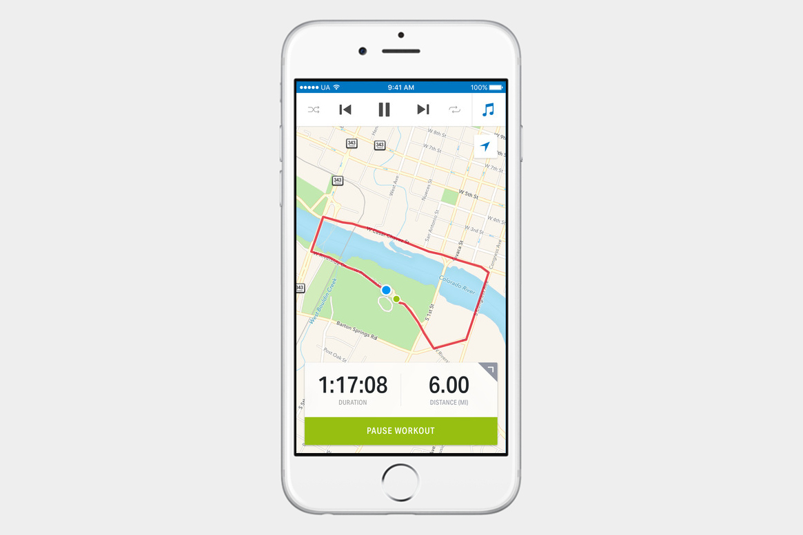 Samsung health discount map my run