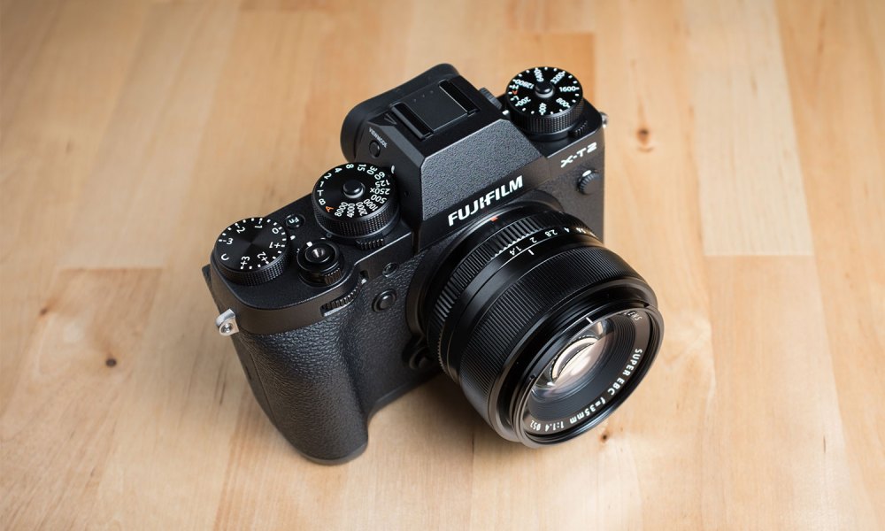 fujifilm x t2 review top angle