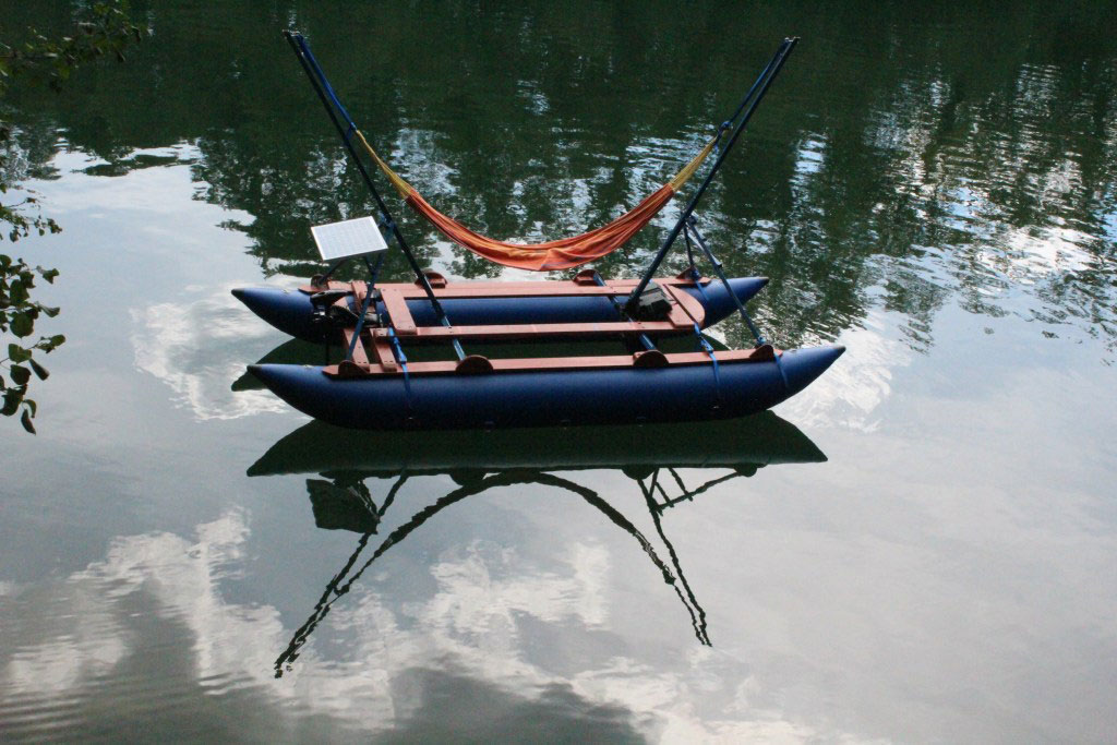 MelloShip is the Best Motorized Hammock Boat We've Seen | Digital Trends