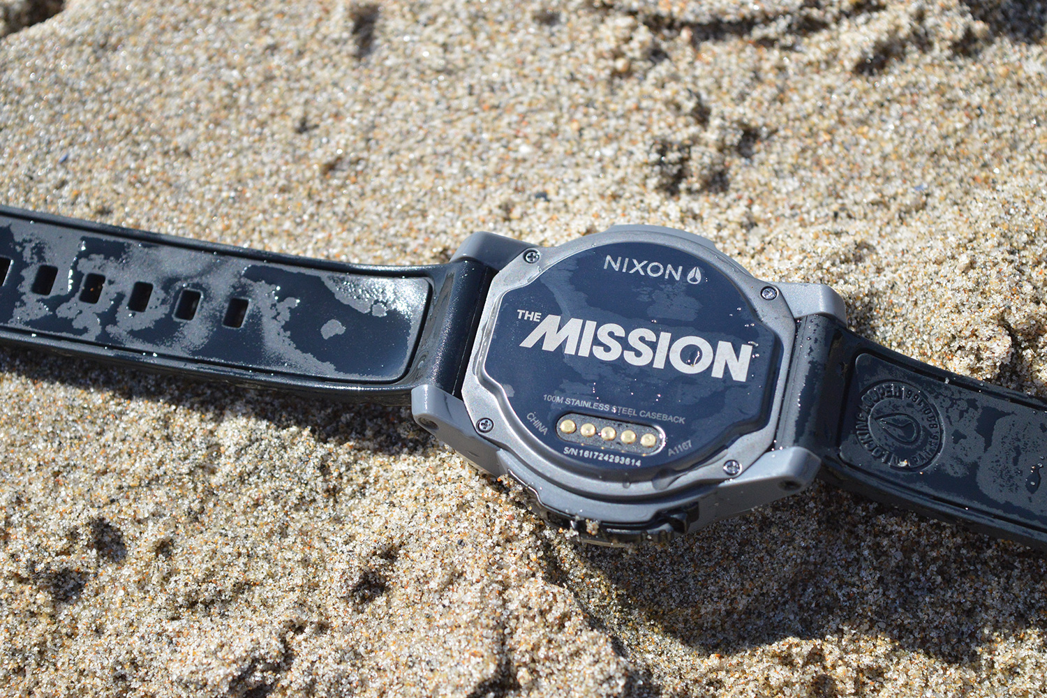 Nixon on sale mission size