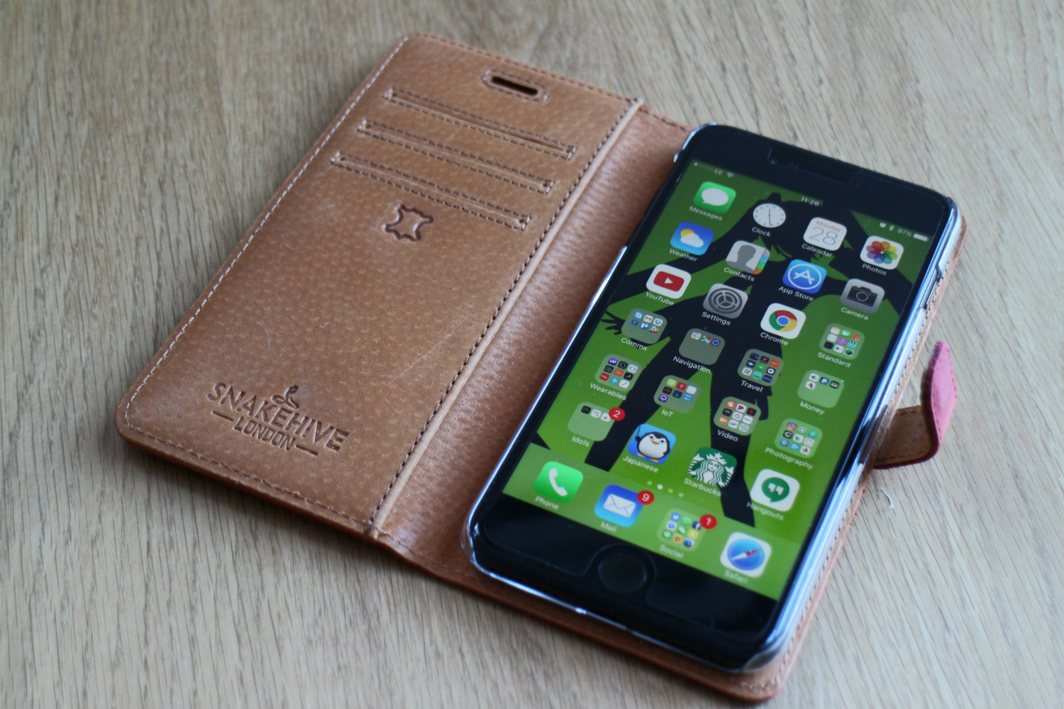 Monogrammed iPhone 7/7 Plus Wallet Case, Tech Cases